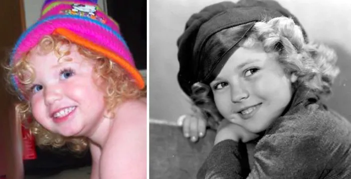 Morgan Looks Like Shirley Temple