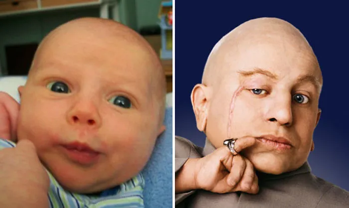 Gavin Looks Like Mini-Me