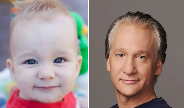 Baby Looks Like Comedian Bill Maher