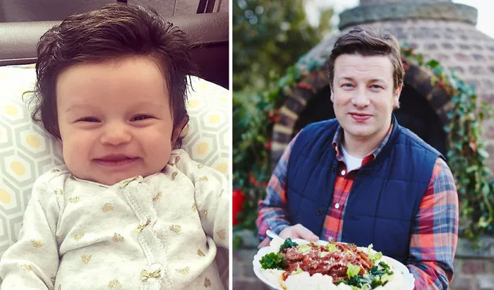 Isabelle Looks Like Tiny Jamie Oliver