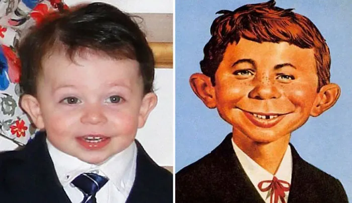 James Looks Like Masbot Boy Alfred E. Newman
