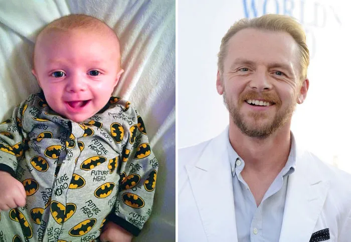 Friend's Baby Looks Like A Mini Simon Pegg