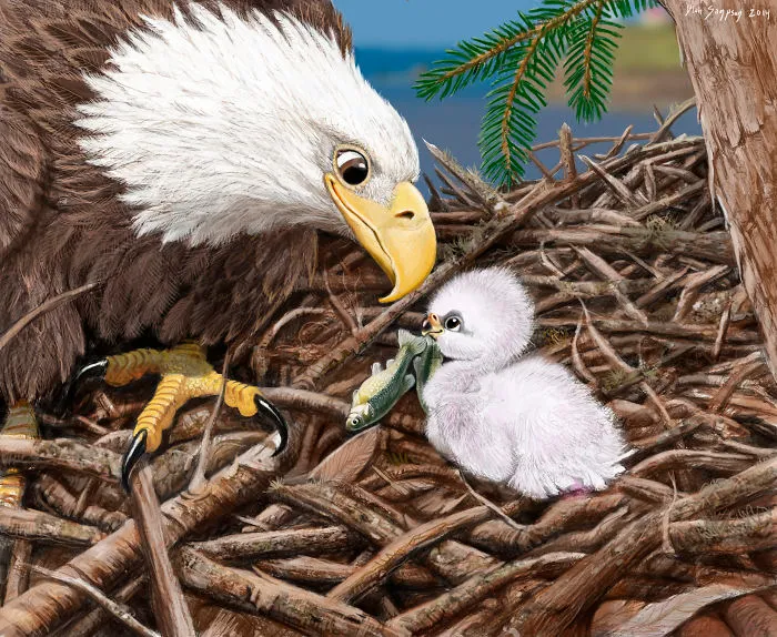 Cute Portraits Of Unexpected Animal Buddies By Blair Sampson