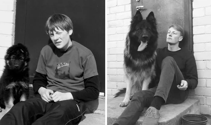 Vitalijus And Rex 7 Years Apart