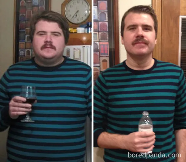 Two Drinks, One Transformation