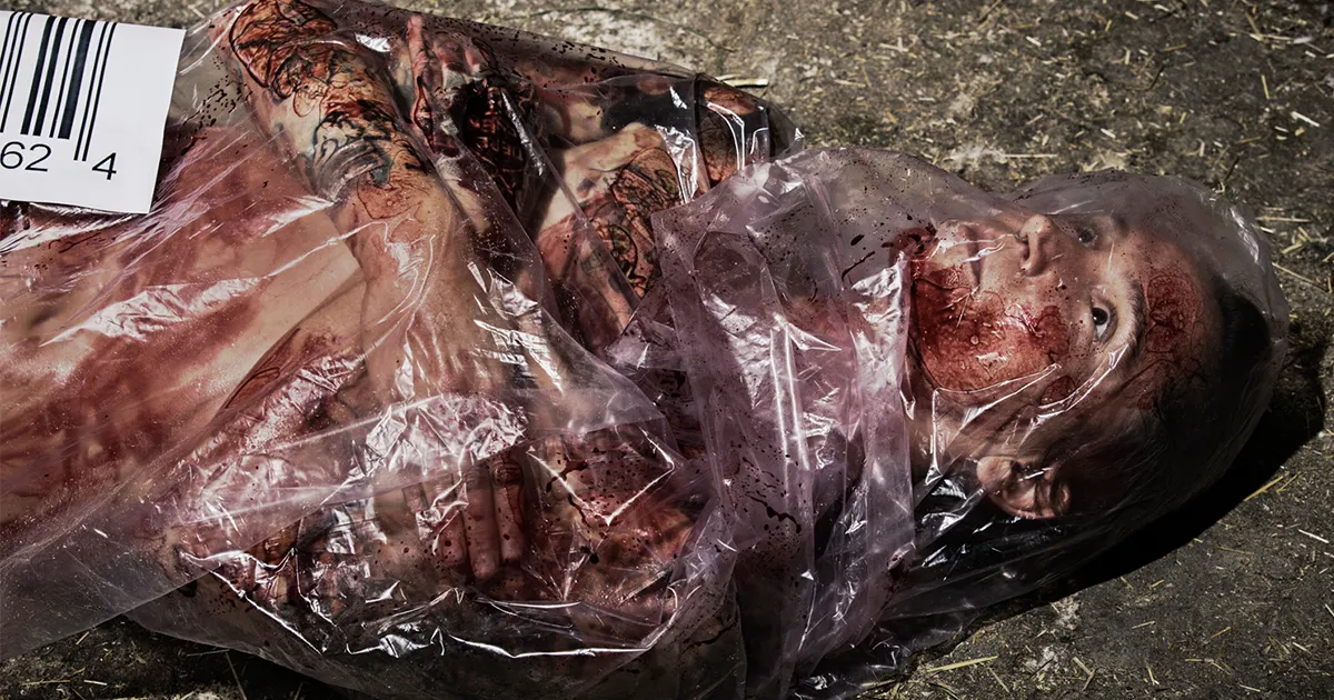 Photographer Portrays Humans As Animals To Raise Awareness About Mass Meat Consumption (NSFW)