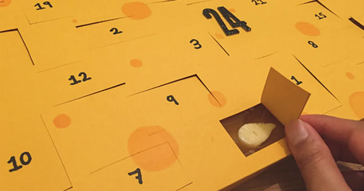 Olvídate del chocolate, lo último son los calendarios de Adviento con queso