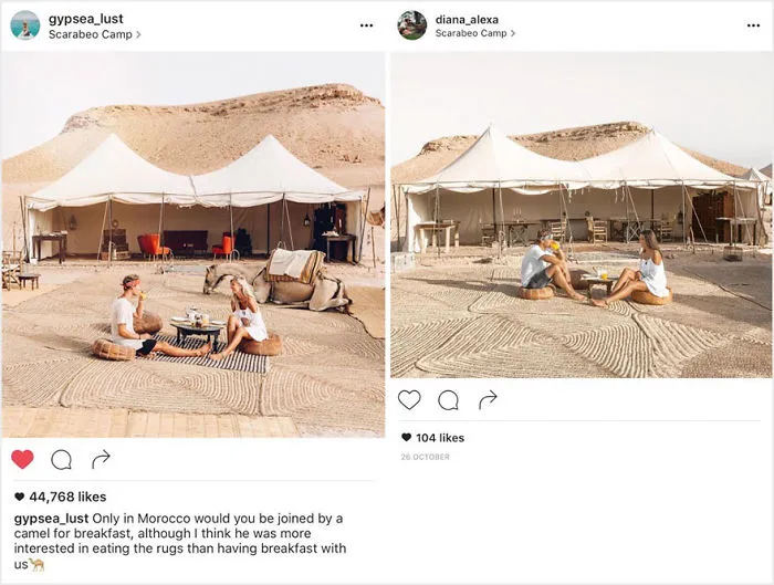 Couple Freaks Out After Realizing Someone Follows Them Around The World Just To Copy Their Travel Photos
