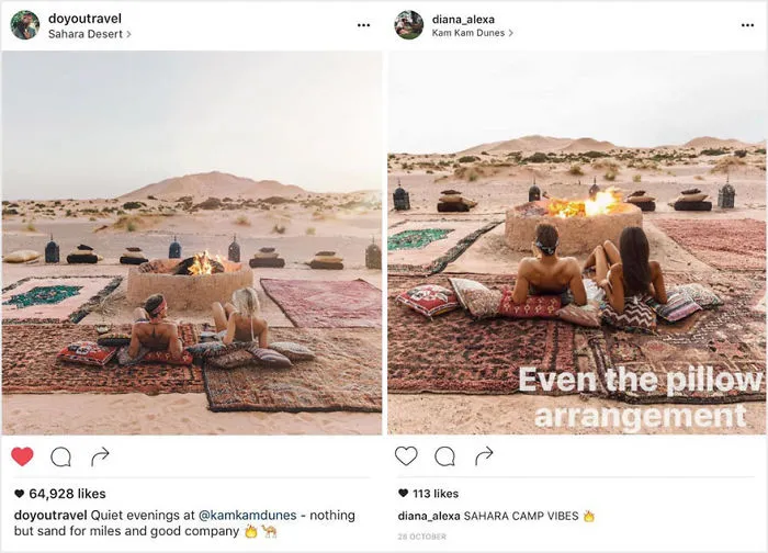 Couple Freaks Out After Realizing Someone Follows Them Around The World Just To Copy Their Travel Photos