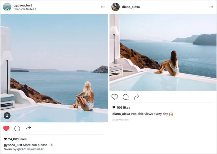 Couple Freaks Out After Realizing Someone Follows Them Around The World Just To Copy Their Travel Photos