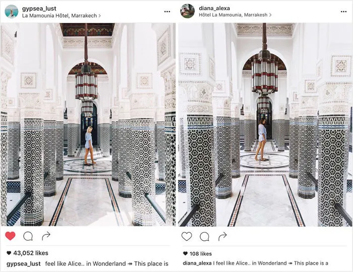 Couple Freaks Out After Realizing Someone Follows Them Around The World Just To Copy Their Travel Photos