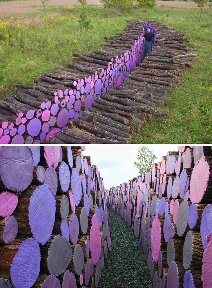 Painted Wood Sculpture