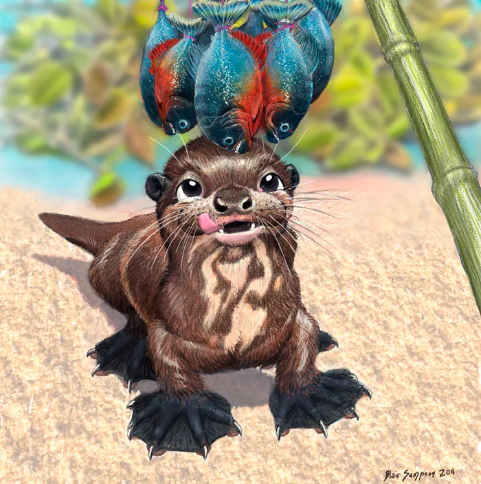 Cute Portraits Of Unexpected Animal Buddies By Blair Sampson