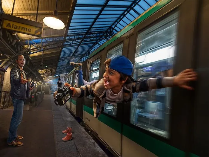 Dad Photoshops His Son Into Epic Scenarios Using His Expert-Manipulation Skills