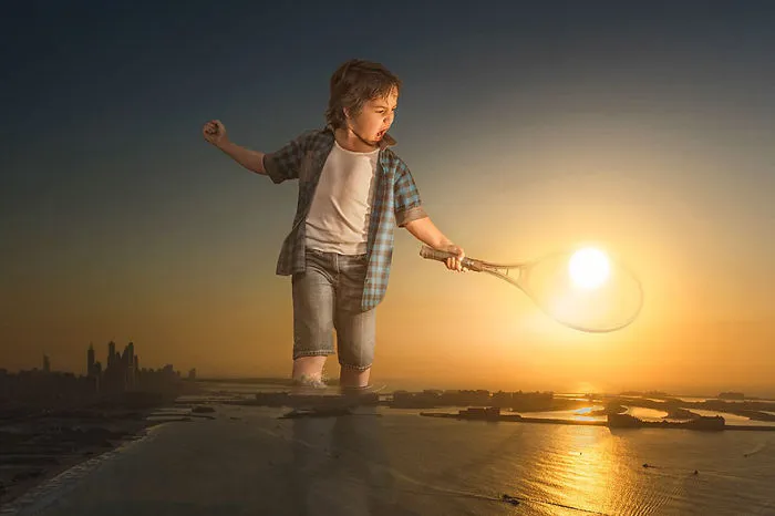 Dad Photoshops His Son Into Epic Scenarios Using His Expert-Manipulation Skills