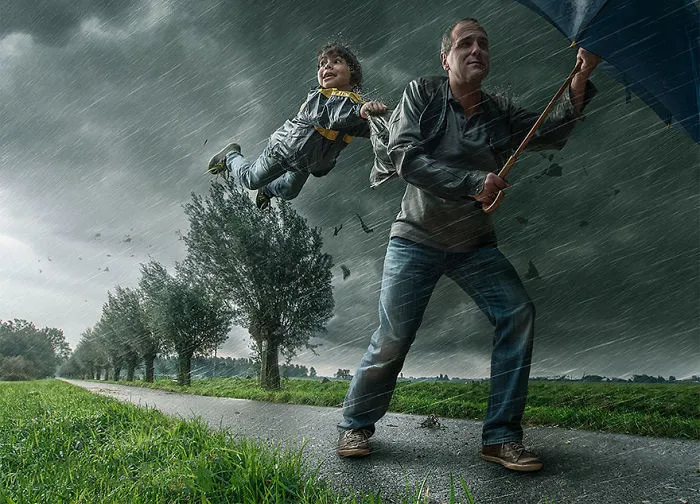 Dad Photoshops His Son Into Epic Scenarios Using His Expert-Manipulation Skills