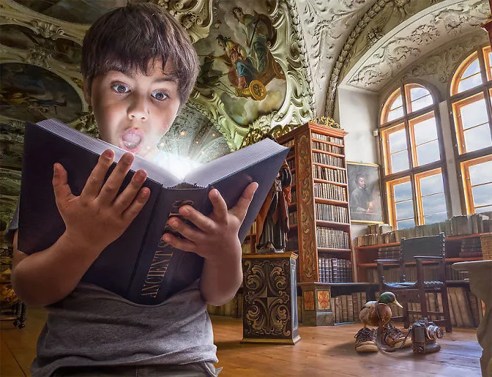 Dad Photoshops His Son Into Epic Scenarios Using His Expert-Manipulation Skills