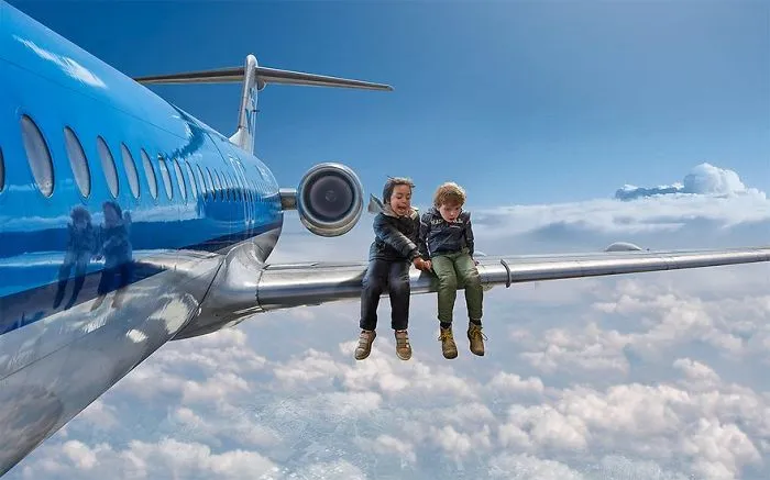 Dad Photoshops His Son Into Epic Scenarios Using His Expert-Manipulation Skills