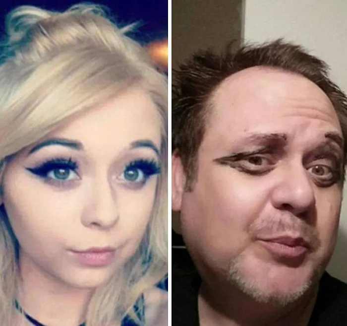 Dad Who's Been Trolling Daughter By Recreating Her Racy Selfies Now Has 2x More Followers Than Her
