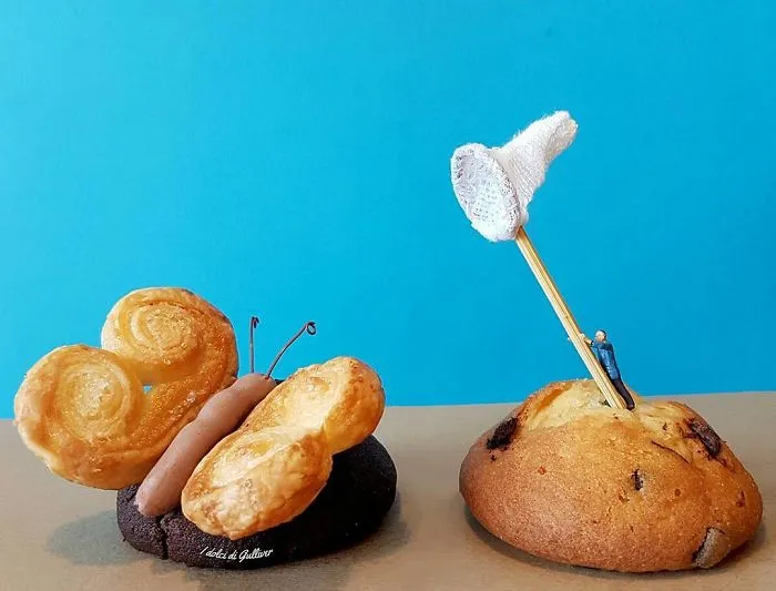 Italian Pastry Chef Creates Miniature Worlds With Desserts