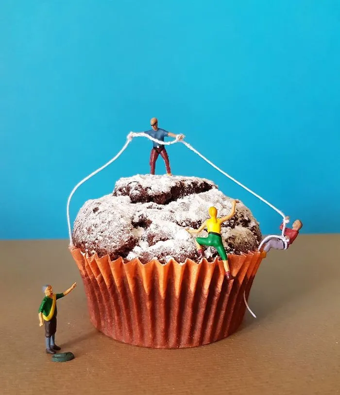 Italian Pastry Chef Creates Miniature Worlds With Desserts