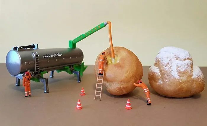 Italian Pastry Chef Creates Miniature Worlds With Desserts