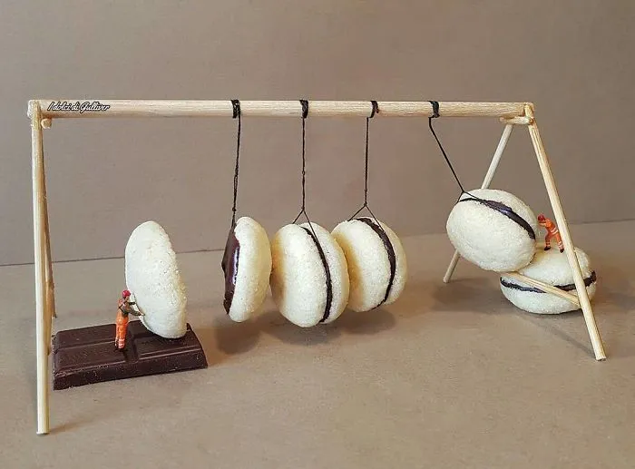Italian Pastry Chef Creates Miniature Worlds With Desserts