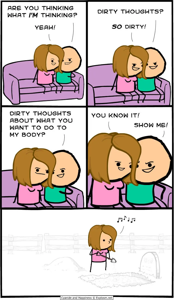 90 Hilariously Inappropriate Comics About Relationships By Cyanide & Happiness