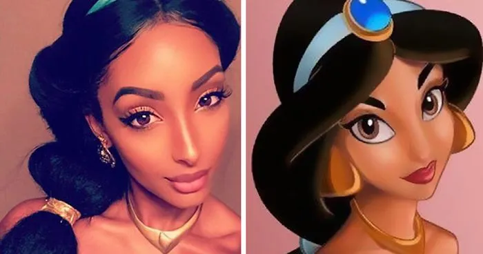 This Girl Looks Like Real-Life Disney Princess Jasmine