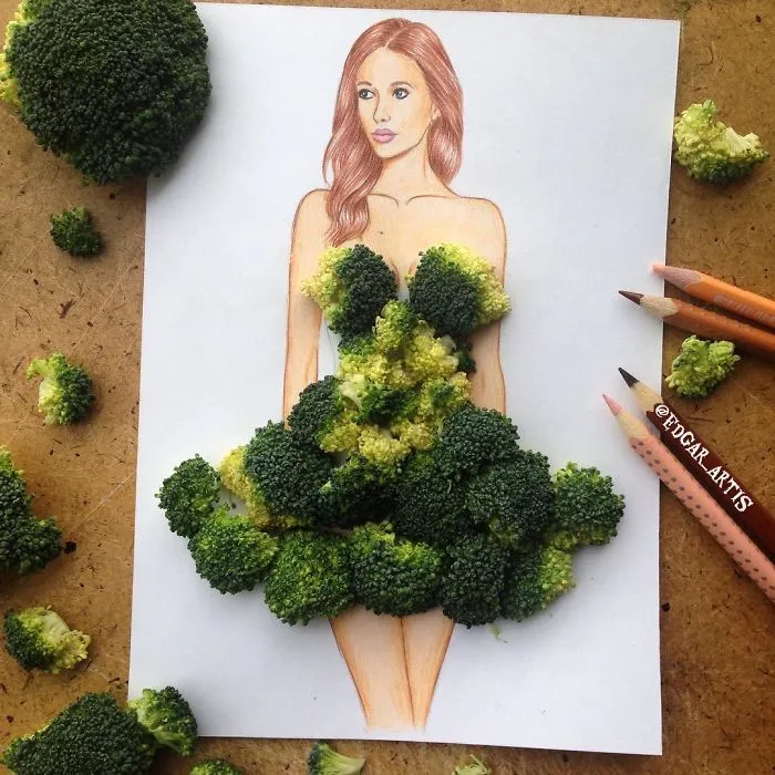 Armenian Fashion Illustrator Creates Stunning Dresses From Everyday Objects (70 Pics)