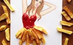 Armenian Fashion Illustrator Creates Stunning Dresses From Everyday Objects (70 Pics)