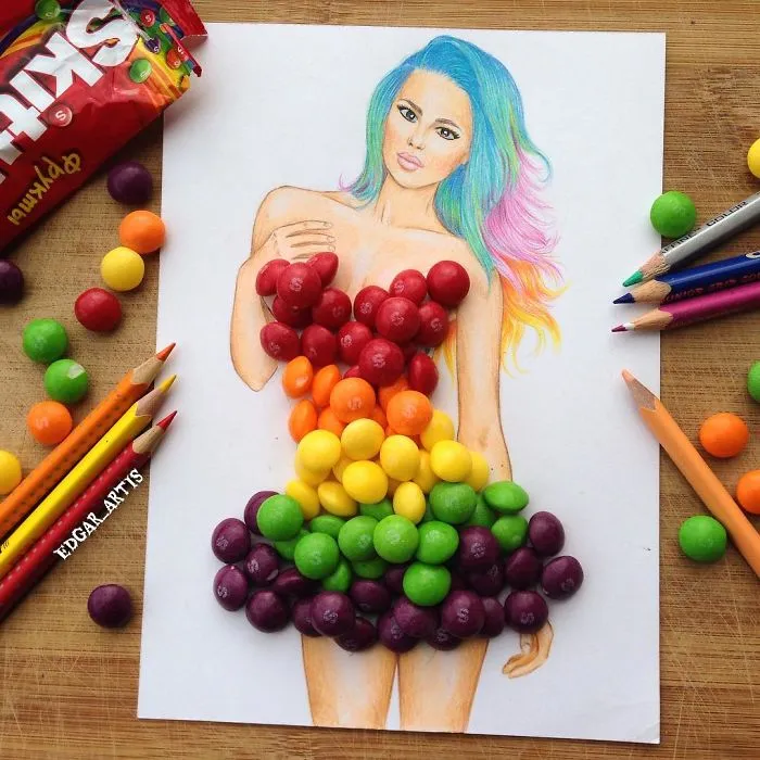 Armenian Fashion Illustrator Creates Stunning Dresses From Everyday Objects (70 Pics)