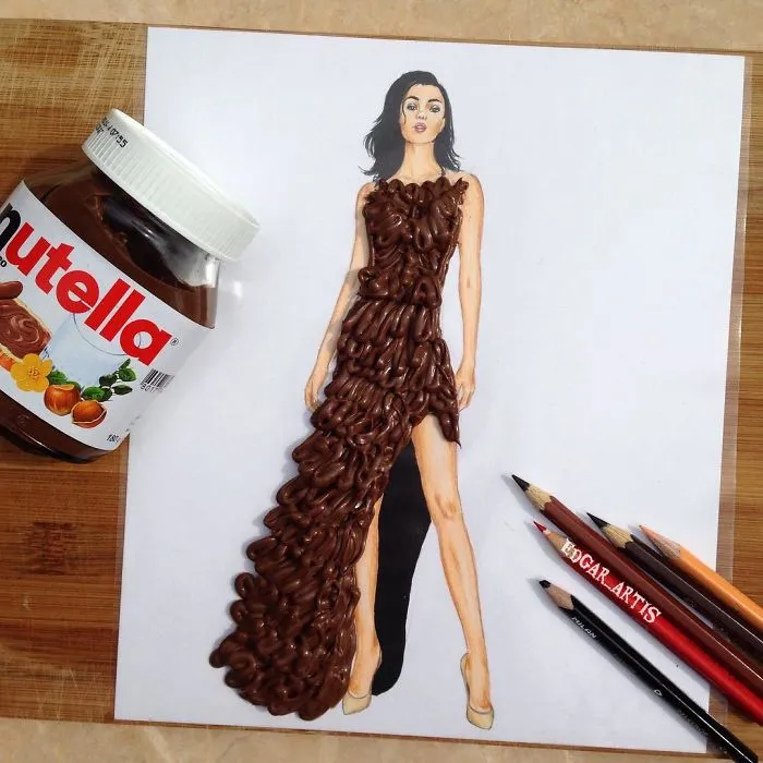 Armenian Fashion Illustrator Creates Stunning Dresses From Everyday Objects (70 Pics)