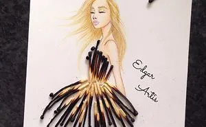 Armenian Fashion Illustrator Creates Stunning Dresses From Everyday Objects (70 Pics)