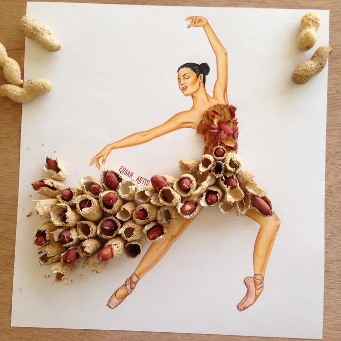 Armenian Fashion Illustrator Creates Stunning Dresses From Everyday Objects (70 Pics)