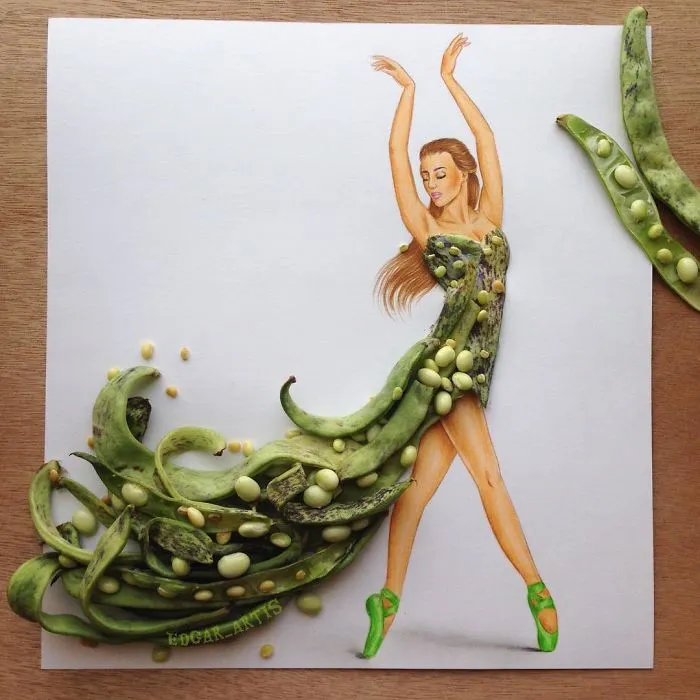 Armenian Fashion Illustrator Creates Stunning Dresses From Everyday Objects (70 Pics)