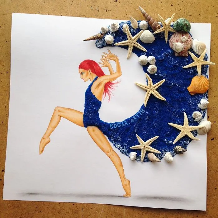 Armenian Fashion Illustrator Creates Stunning Dresses From Everyday Objects (70 Pics)
