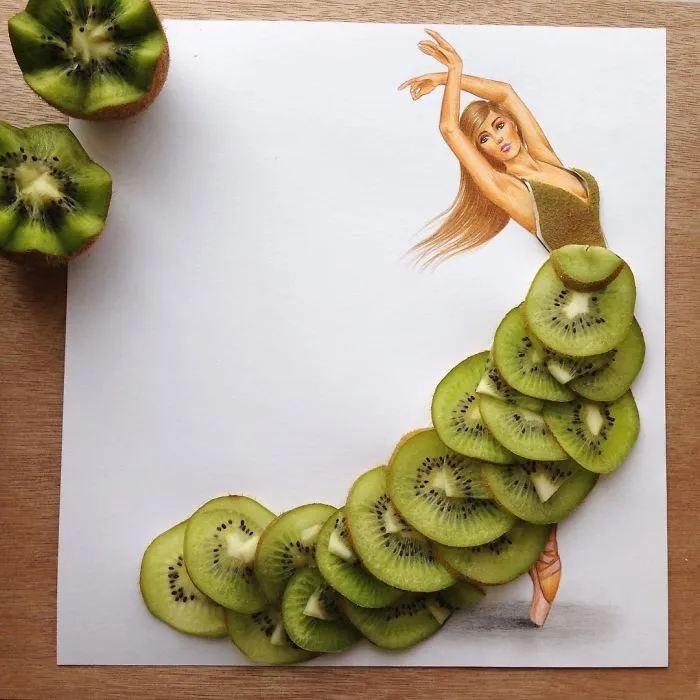 Armenian Fashion Illustrator Creates Stunning Dresses From Everyday Objects (70 Pics)