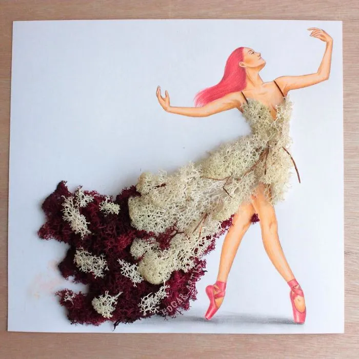 Armenian Fashion Illustrator Creates Stunning Dresses From Everyday Objects (70 Pics)