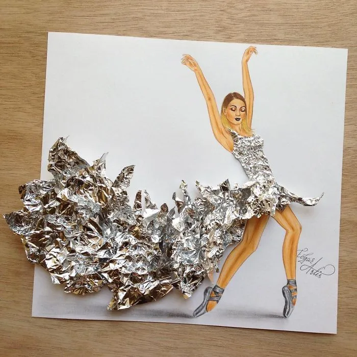 Armenian Fashion Illustrator Creates Stunning Dresses From Everyday Objects (70 Pics)