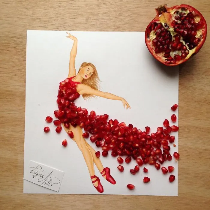 Armenian Fashion Illustrator Creates Stunning Dresses From Everyday Objects (70 Pics)