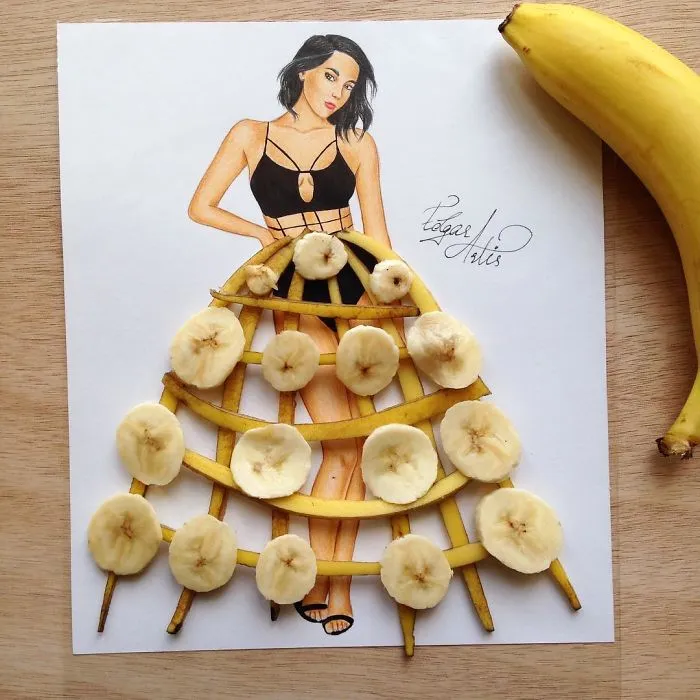 Armenian Fashion Illustrator Creates Stunning Dresses From Everyday Objects (70 Pics)