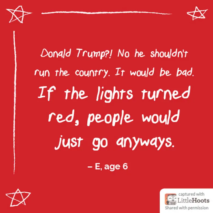 What Kids Think About Donald Trump And Hillary Clinton (31 Pics)
