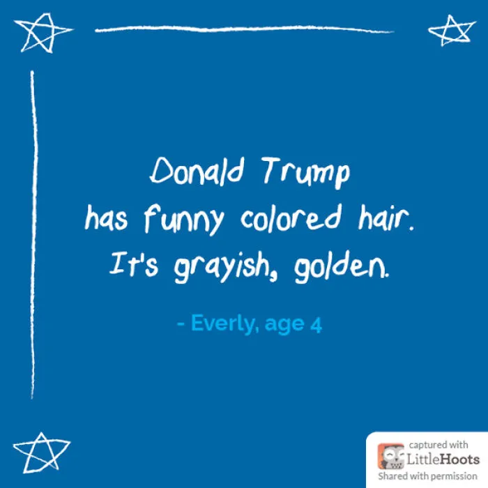 What Kids Think About Donald Trump And Hillary Clinton (31 Pics)