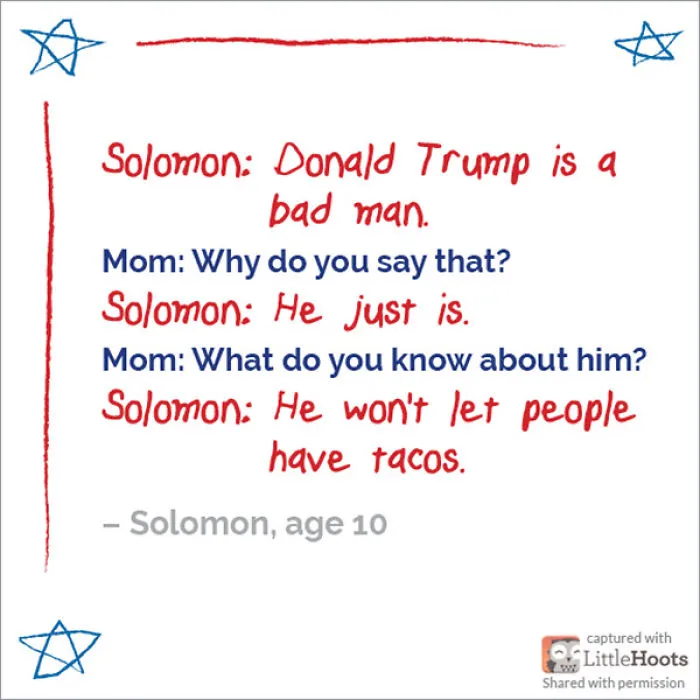 What Kids Think About Donald Trump And Hillary Clinton (31 Pics)