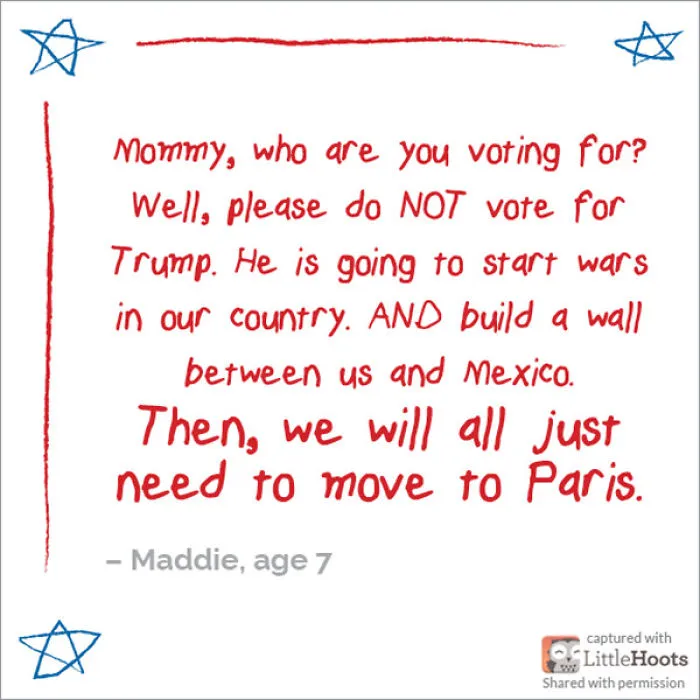 What Kids Think About Donald Trump And Hillary Clinton (31 Pics)