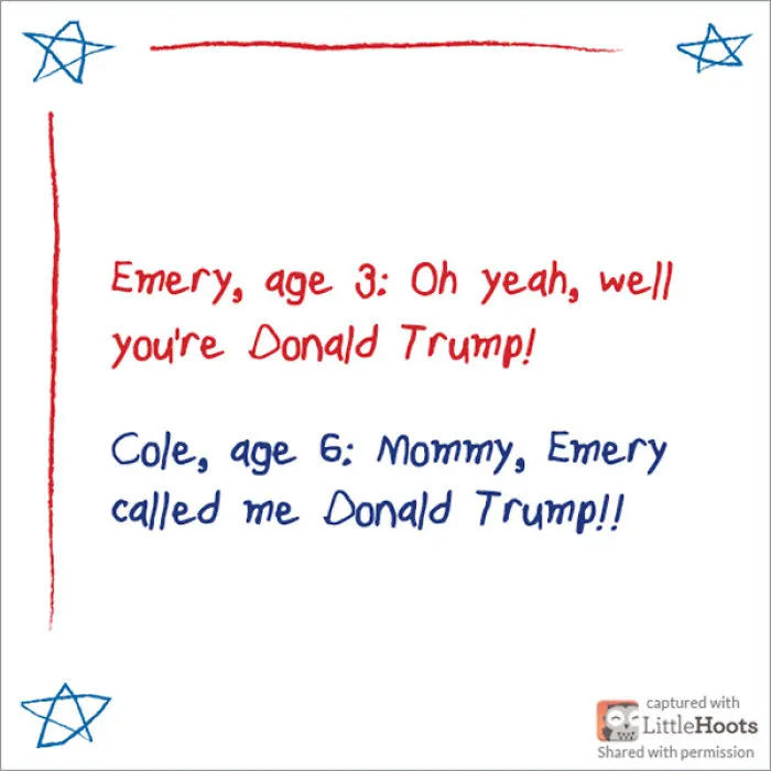 What Kids Think About Donald Trump And Hillary Clinton (31 Pics)