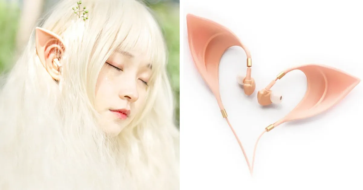 Estos auriculares de silicona te convertirán en un elfo