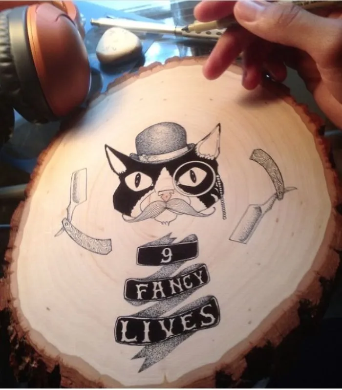 9 Fancy Lives.... Because How Else Are Cats Lives But Fancy.