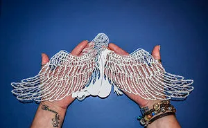 I Hand Cut Delicate Figurative Paper Art